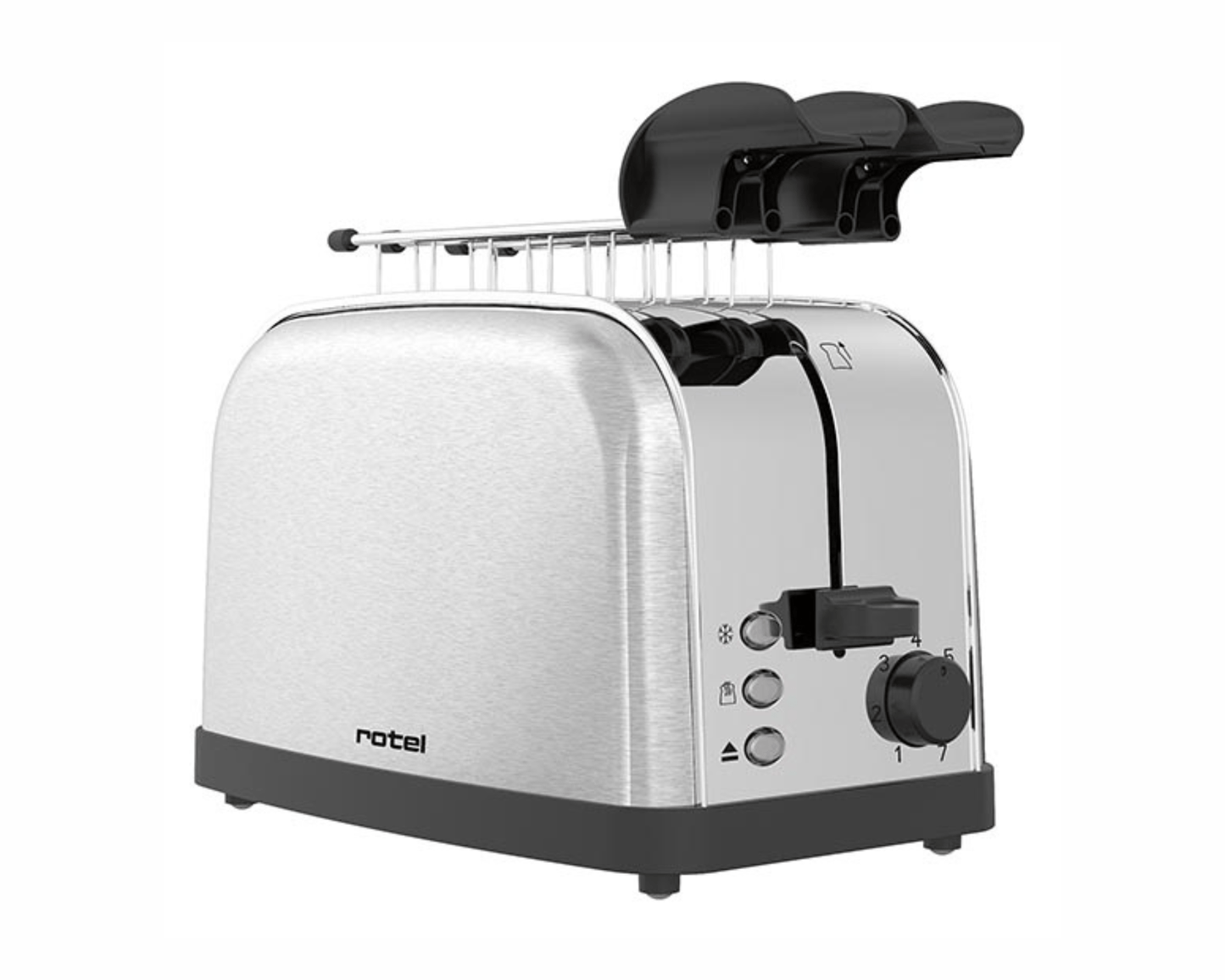 Handytoaster von rotel – Kompakt & vielseitig
Toaster mit 7 Bräunungsstufen ✔ Funktionen: Auftauen, Aufwärmen & Stopp ✔ Automatische Selbstzentrierung ✔ Leichte Reinigung ✔ Kostenloser Versand