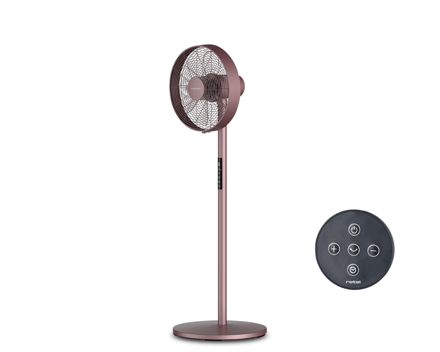 Oszillierender Standventilator von rotel – Elegant in Roségold
Leiser Standventilator mit 7 Rotorblättern ✔ 8 Geschwindigkeiten ✔ Schwenkmechanismus & Neigungswinkel einstellbar ✔ Kostenloser Versand in der Schweiz