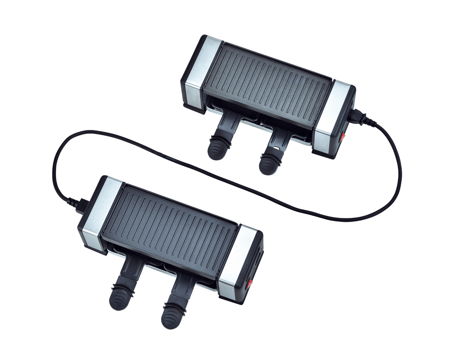 Raclette/Tischgrill «Connect» rotel – Flexibel für 2–4 Personen
Modulares Raclette für flexible Tischgrössen ✔ Verbindungskabel für 2er-Module ✔ Beidseitige Alu-Druckgussplatten ✔ Kostenloser Versand in der Schweiz.
