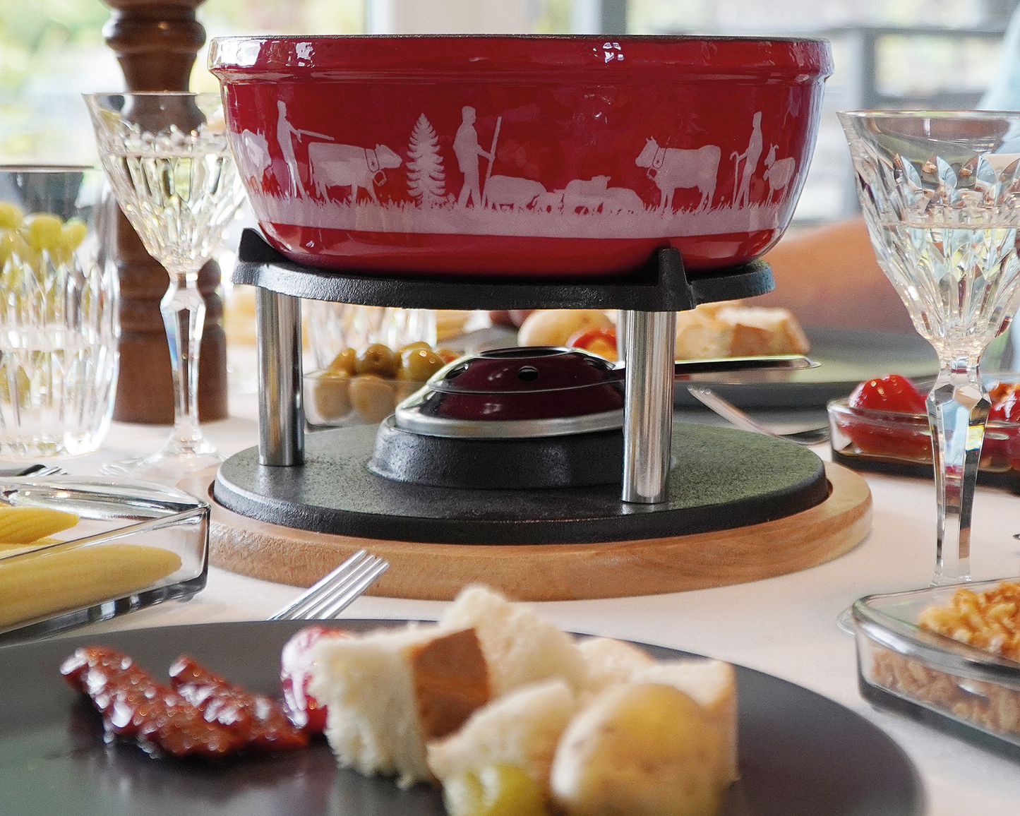 rotel Stilvolles Fondue-Set für Käse, Fleisch & Schokolade, www.rotel.swiss