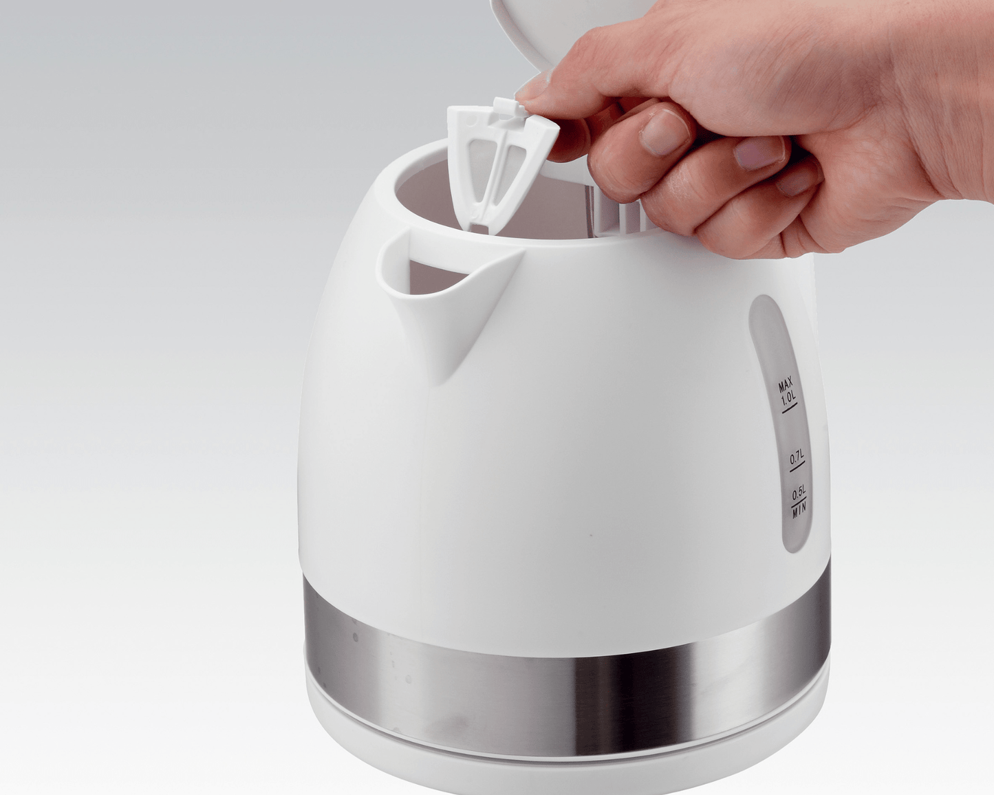 rotel Kabelloser Wasserkocher 1L mit Kochstopp Automatik
Kabelloser Wasserkocher mit 1L Fassungsvermögen ✔ Kochstopp-Automatik & Überhitzungsschutz ✔ 360° drehbarer Anschluss ✔ Sicherheitsverriegelung