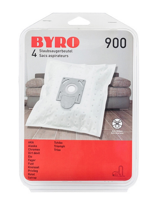 Byro Staubsaugerbeutel 900, 4 Stk.