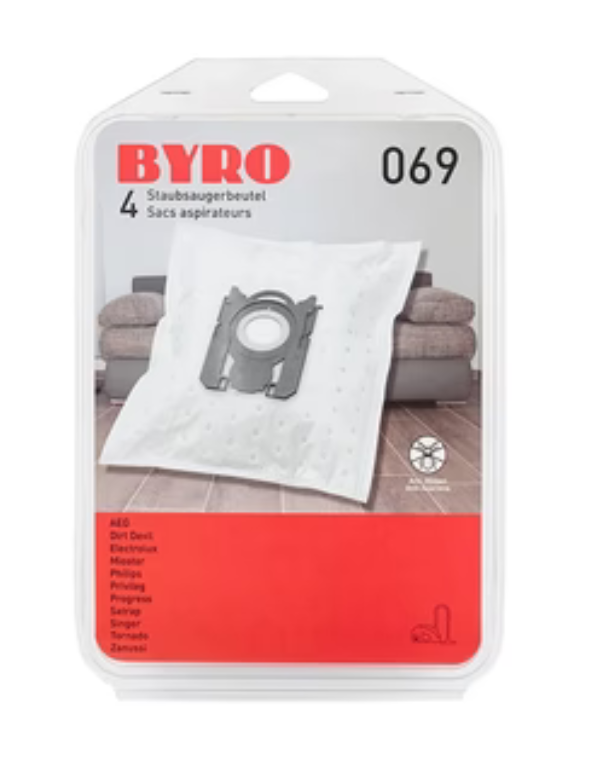 Byro Staubsaugerbeutel 069, 4 Stk.