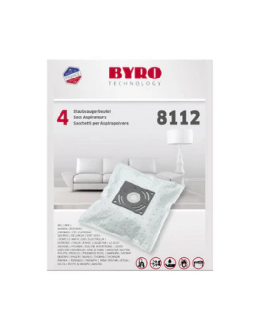 Byro Staubsaugerbeutel 8112, 4 Stk.