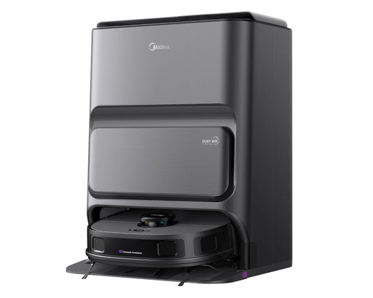 Midea V12 – Saug- & Wischroboter mit Selbstreinigung. Der Midea V12 Saug- & Wischroboter mit 5000 PA, 3D-Hinderniserkennung & Selbstreinigung. ✔ App-Steuerung ✔ 120 Min. Laufzeit ✔ Kostenloser Versand